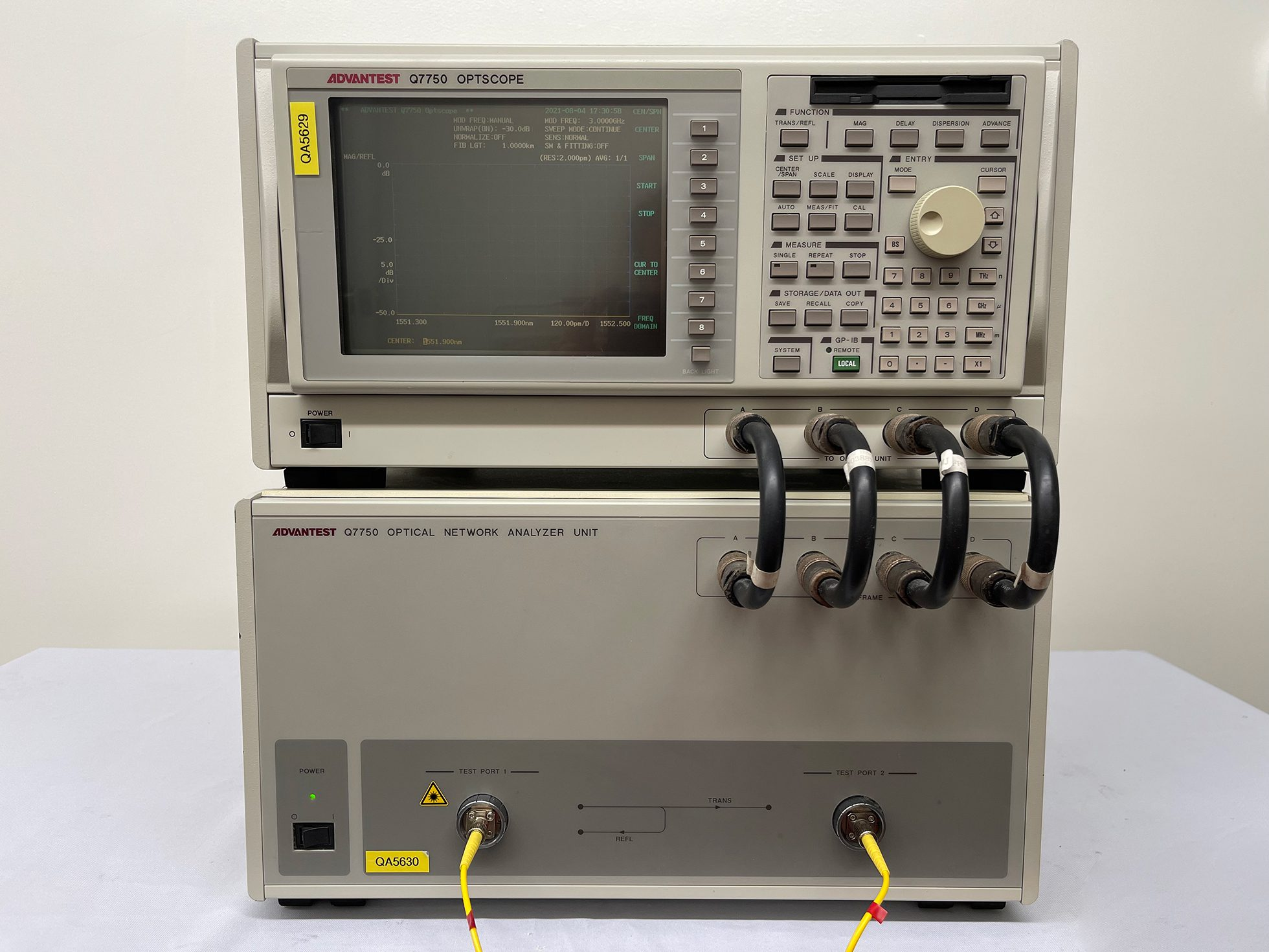 �۵��f Q7750 �W(w��ng)�j(lu��)�����x/ADVANTEST�s�ԈD