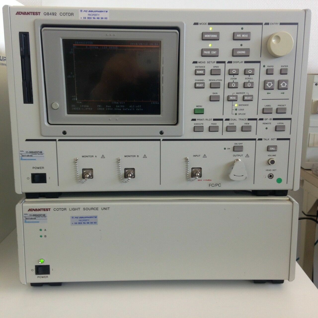 �۵��f	Q8492	����Դ�b��/ADVANTEST�s�ԈD