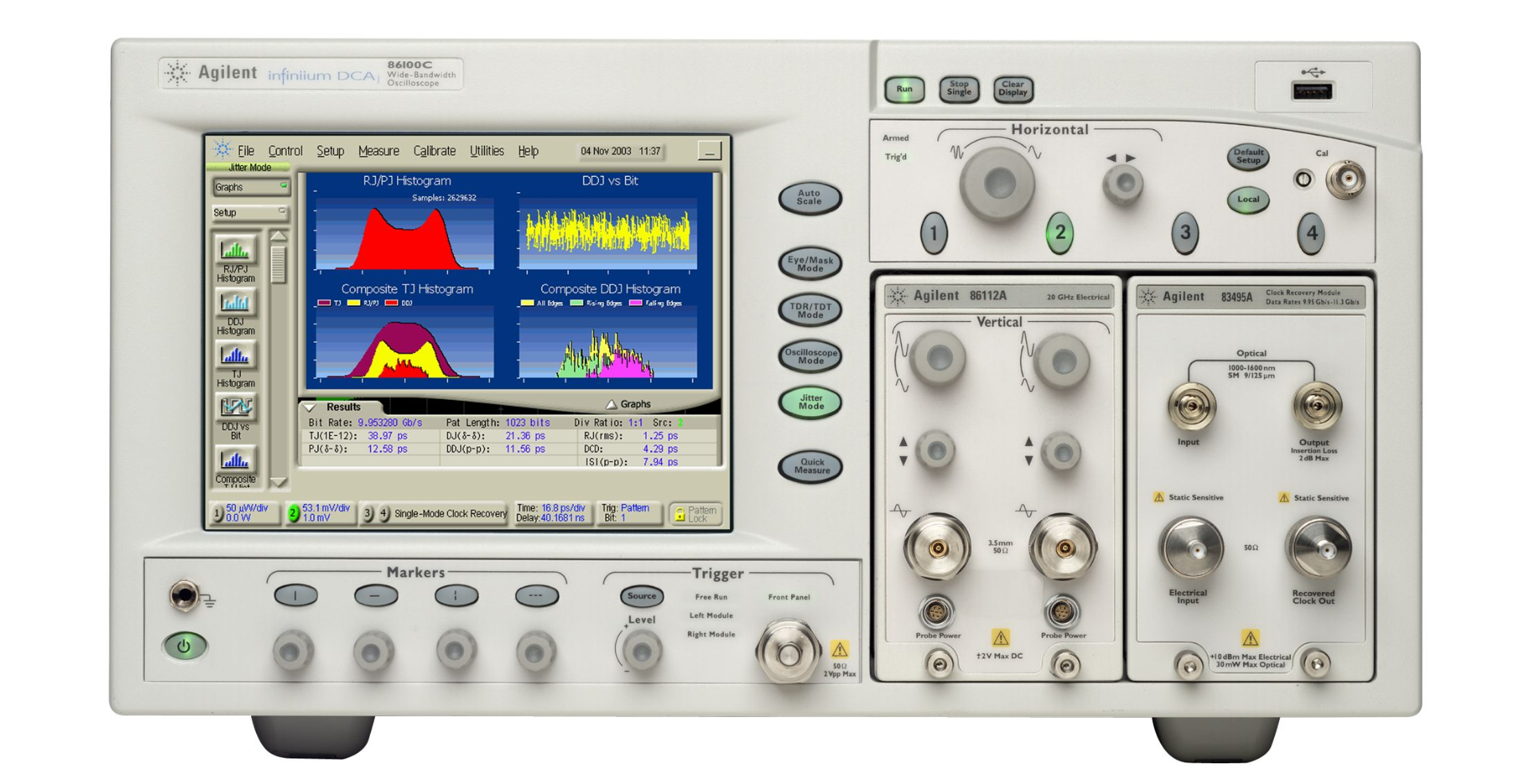 �ǵ¿Ƽ�	86105C+86100C	��늲ɘ�ģ�K+����ʾ�������C(j��)/Keysight�s�ԈD