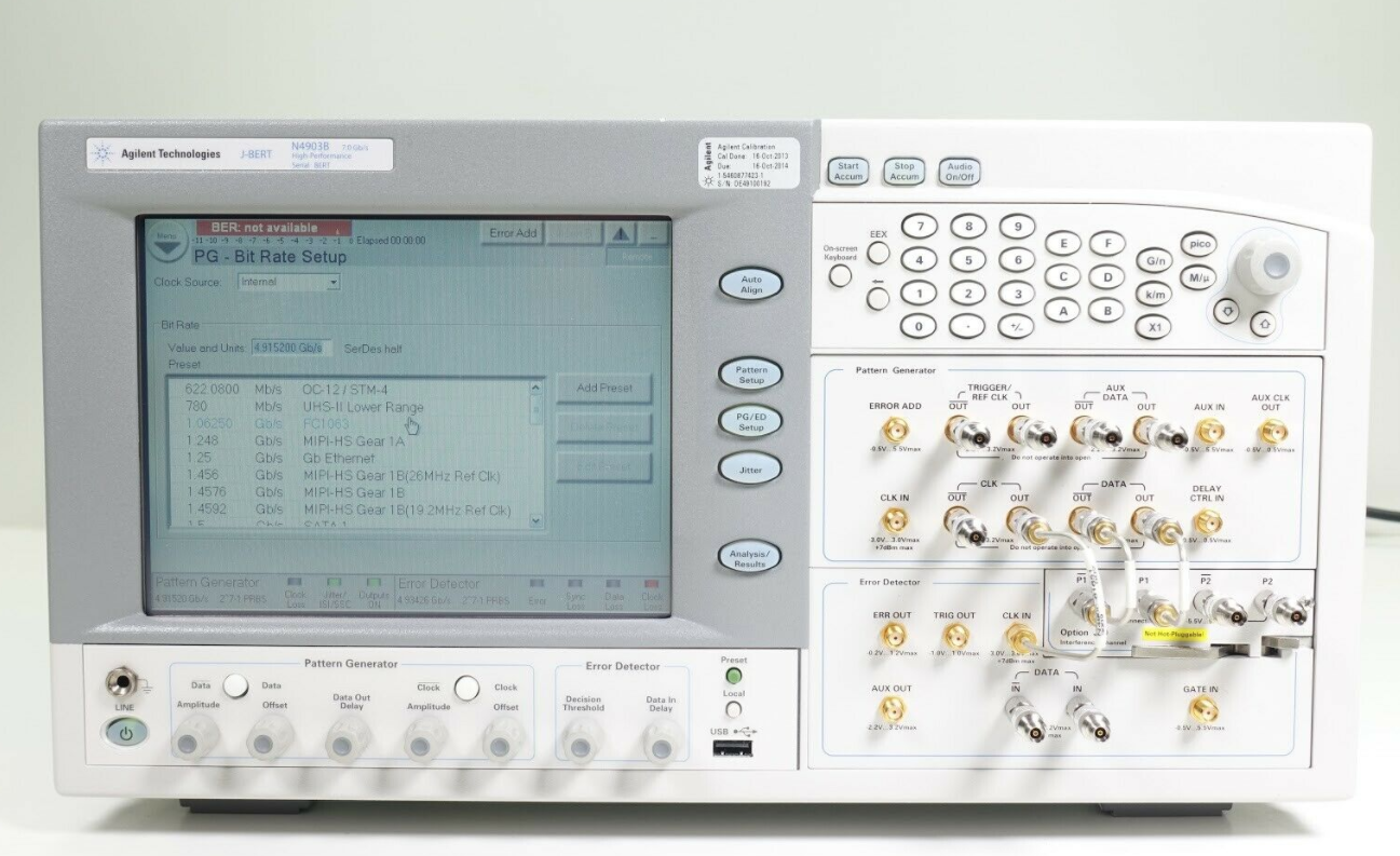 �����ܴ��� BERT/Agilent�s�ԈD