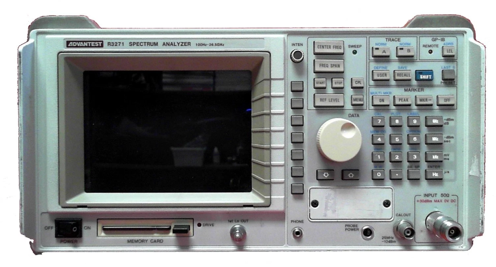 �N�ۡ����U|Advantest R3271 �l�V�����x/ADVANTEST�s�ԈD