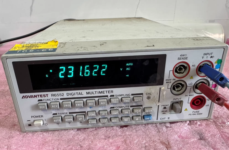 �N��,���U|�۵��f R6552 ��(sh��)���f�ñ�/ADVANTEST�s�ԈD