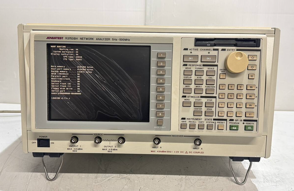 �N�ۡ����U|Advantest R3753BH ʸ���W(w��ng)�j(lu��)�����x/ADVANTEST�s�ԈD