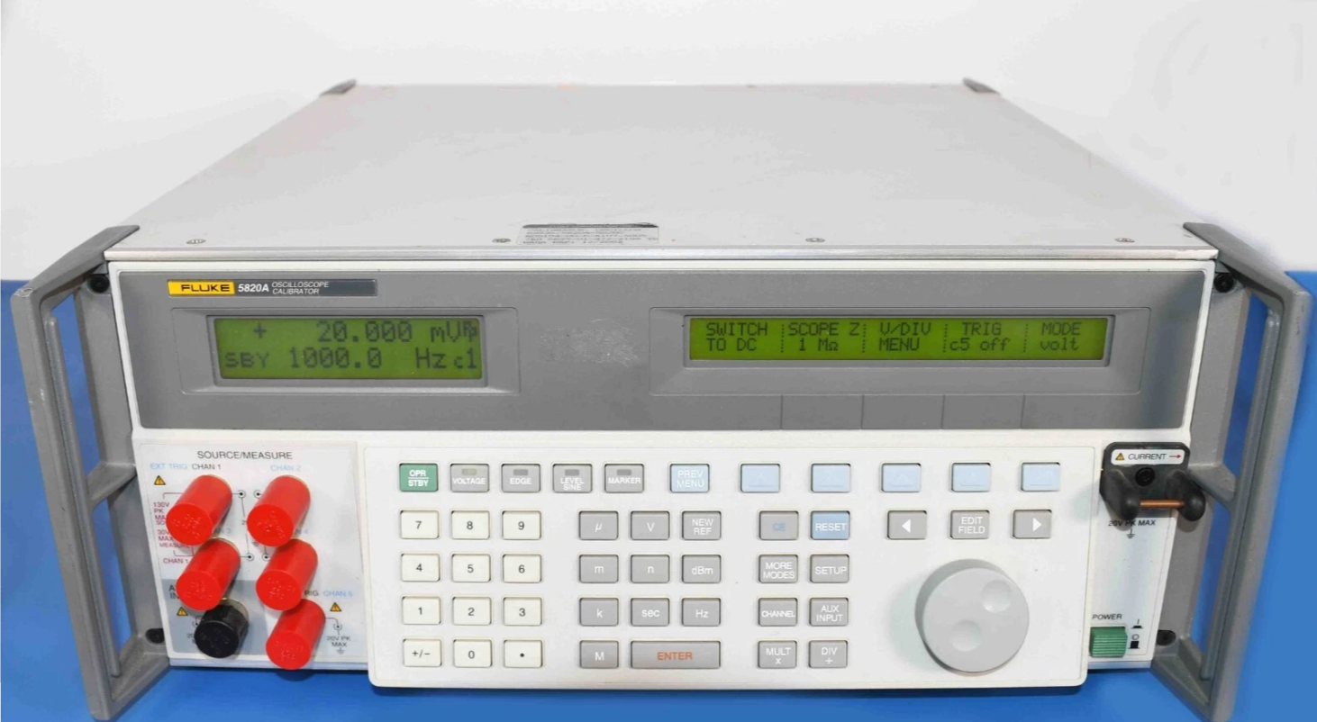 �S��|������ 5820A ʾ����У����/FLUKE�s�ԈD