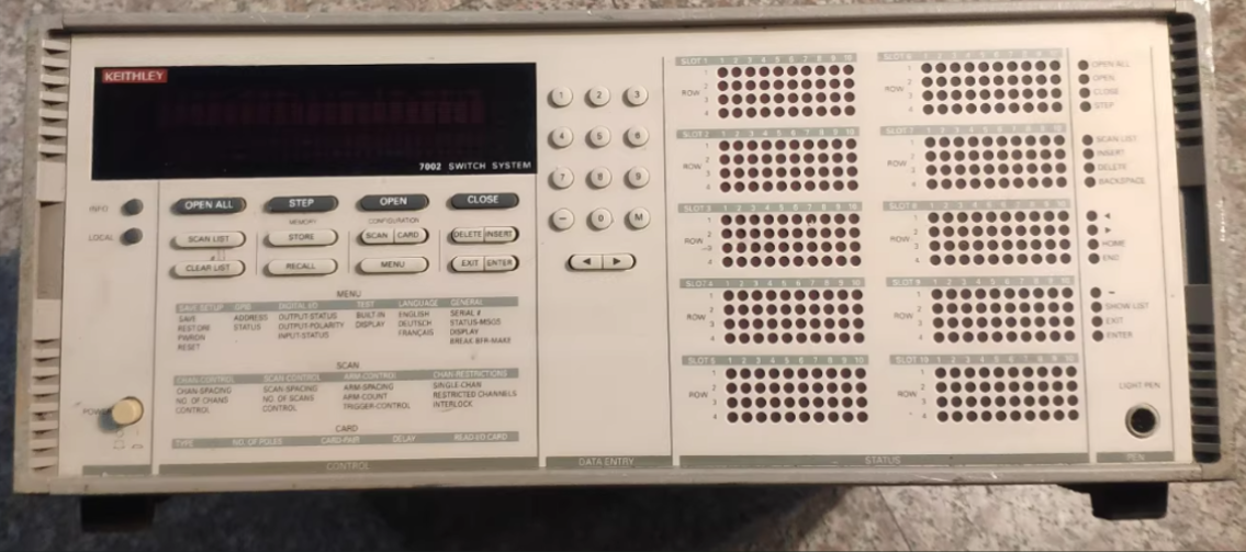 ���r(sh��)�� 7002 �_�P(gu��n)���������C(j��)/KEITHLEY�s�ԈD