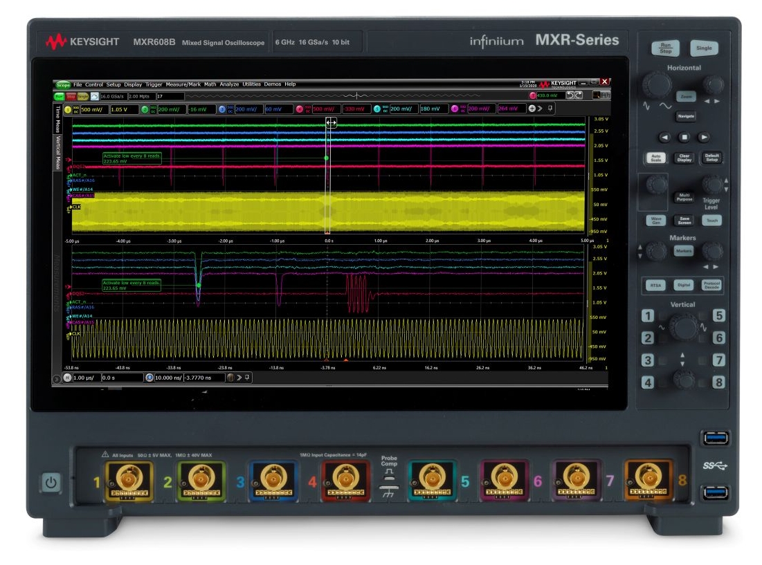 �N�ۡ����U|�ǵ¿Ƽ� MXR608B ʾ����/Keysight�s�ԈD