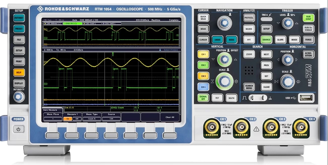 �_���cʩ�ߴ� RTM1054 ʾ����/R&S�s�ԈD