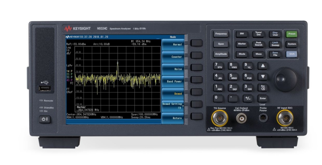 �N��,���U|�ǵ¿Ƽ� N9324C �����l�V�����x/Keysight�s�ԈD