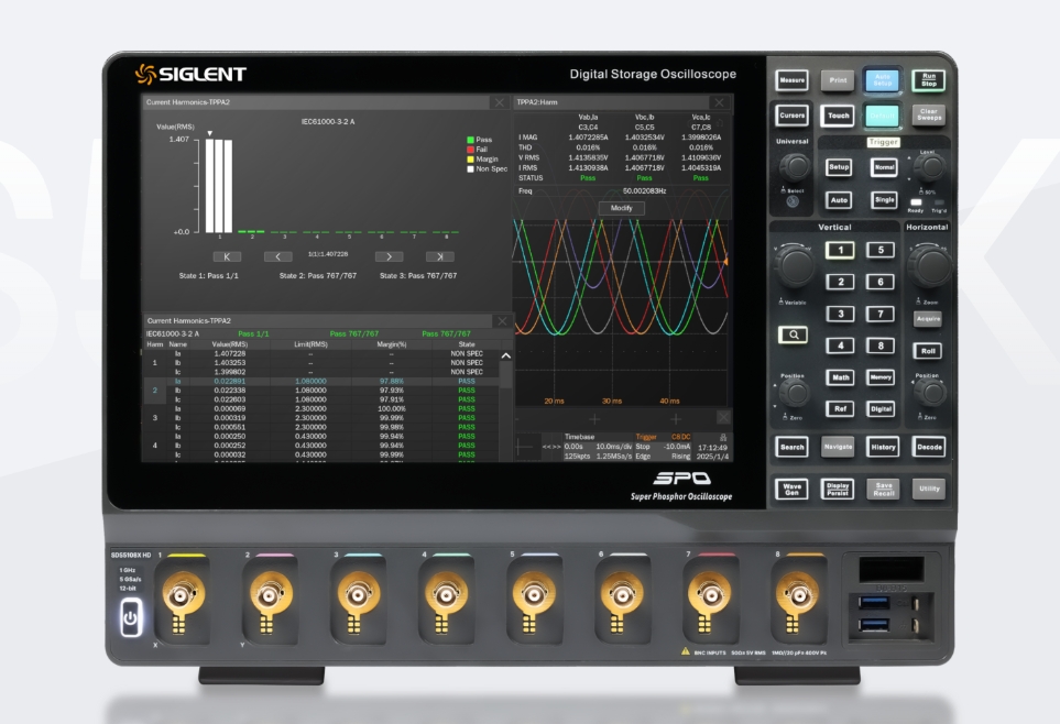 SIGLENT SDS5000X HD ϵ�� �߷ֱ���ʾ����/�����s�ԈD