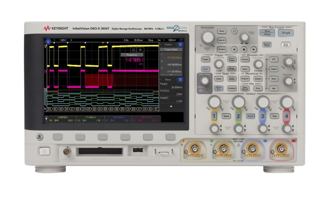 �N�ۡ����U|keysight DSOX3024T ʾ����/Keysight�s�ԈD