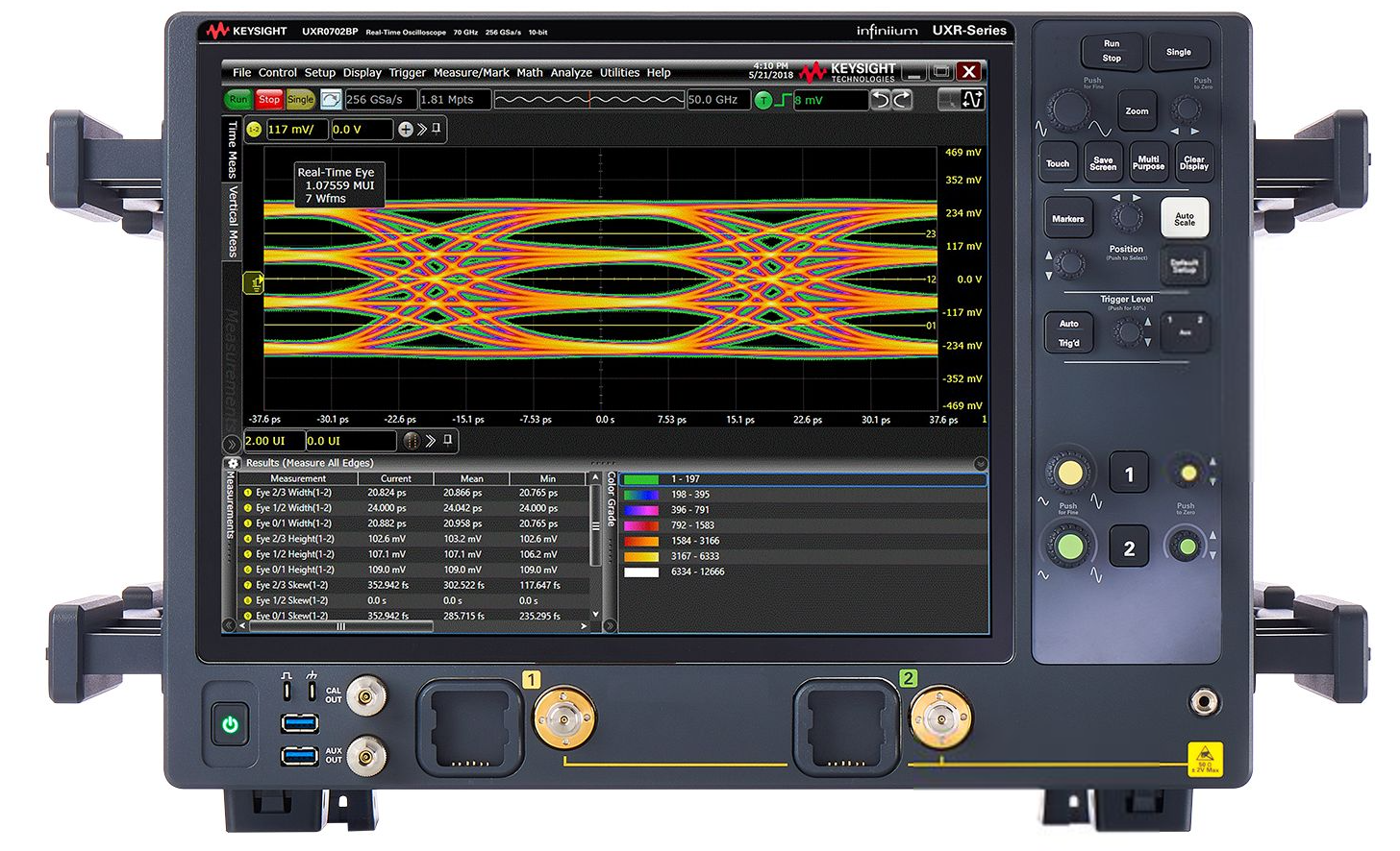 �N�ۡ����U|keysight UXR0702BP ʾ����/Keysight�s�ԈD
