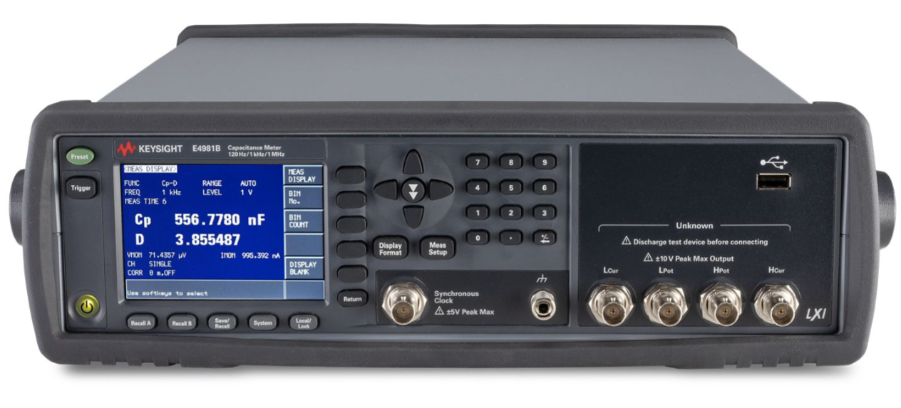 �N��,���U|�ǵ¿Ƽ� E4981B ���Ӌ/Keysight�s�ԈD