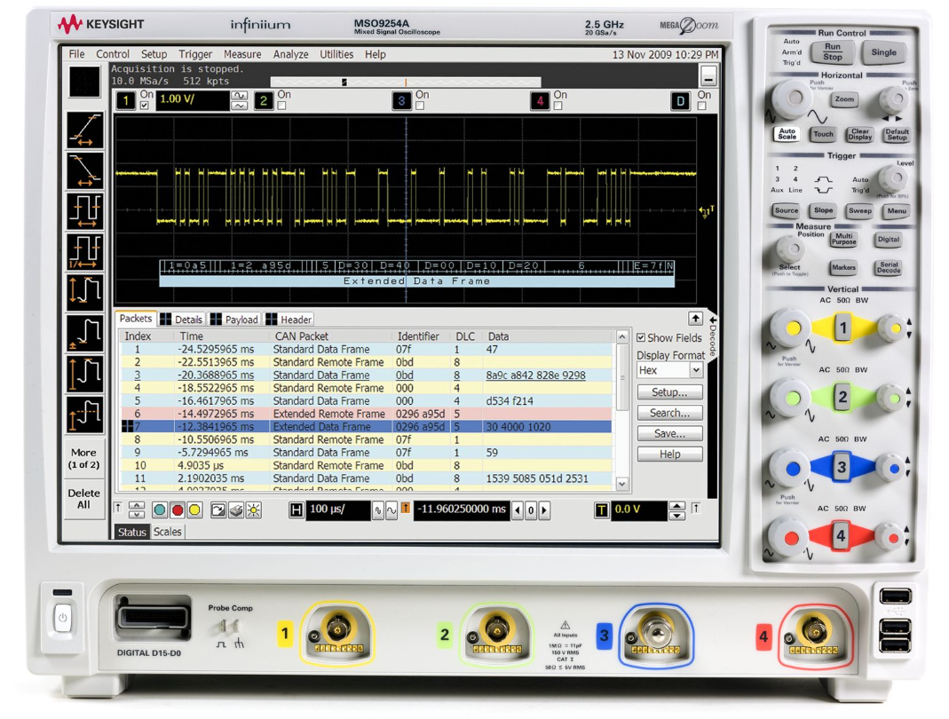 �N��|���݂� DSO9254A ʾ����/Agilent�s�ԈD