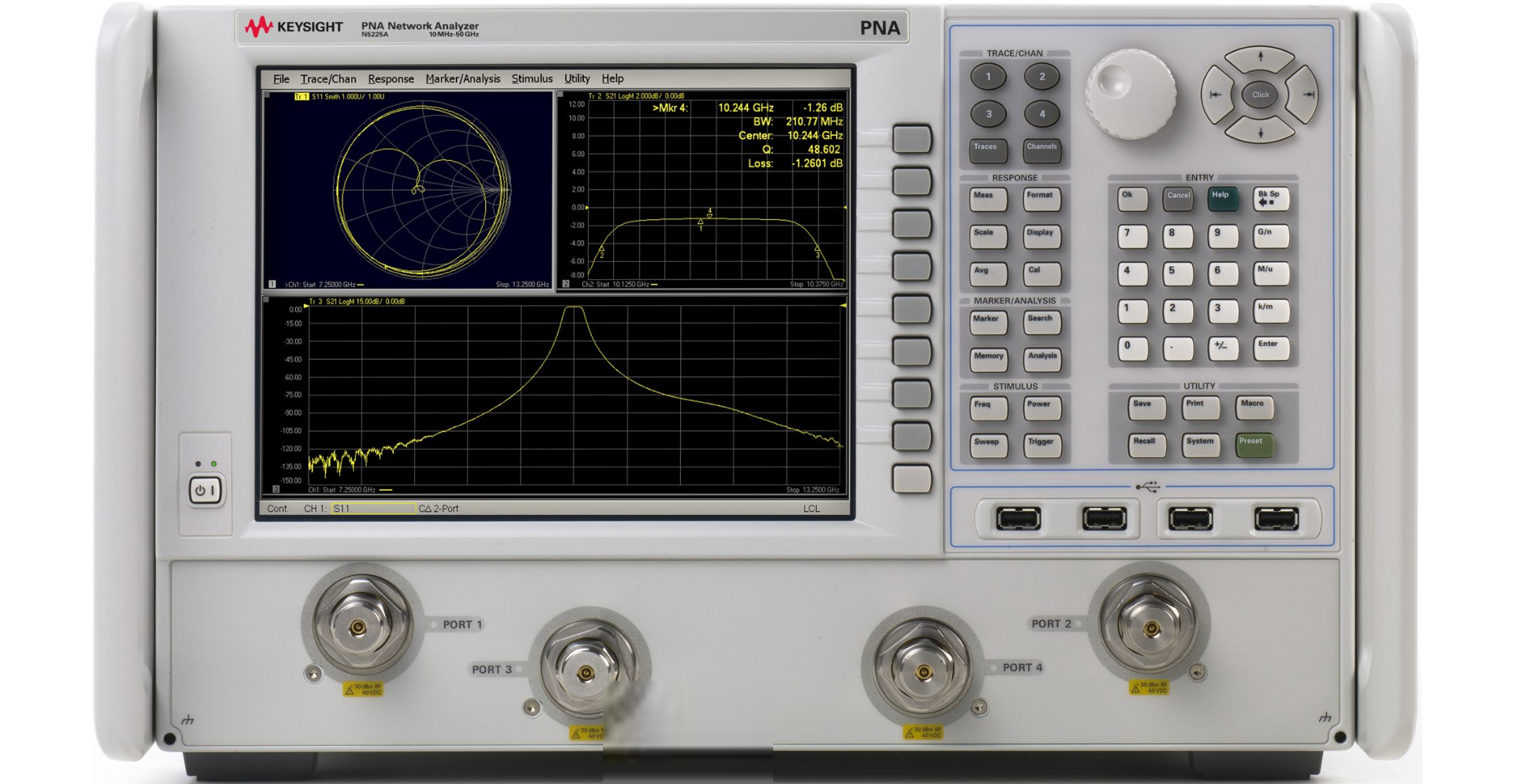 �N�ۣ����U|keysight N5225A PNA΢���W(w��ng)�j(lu��)�����x/Keysight�s�ԈD