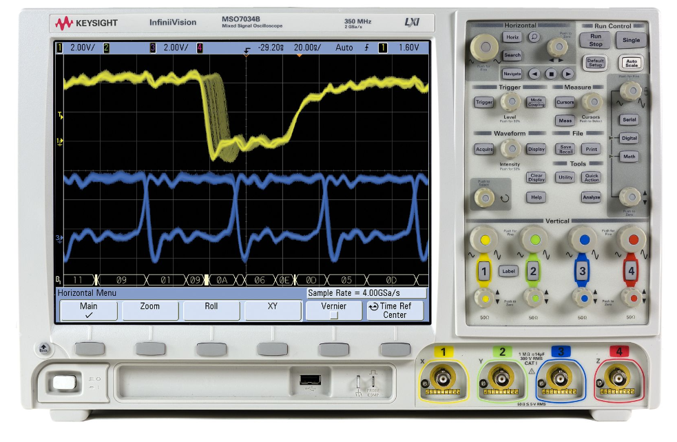 �ǵ¿Ƽ� MSO7034B �����̖(h��o)ʾ���� /Keysight�s�ԈD