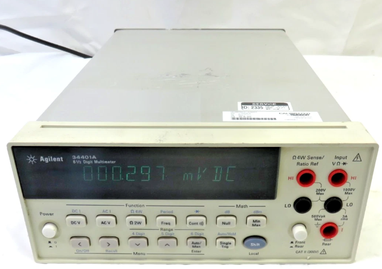Agilent 34401A 6λ��(sh��)��(sh��)���f(w��n)�ñ� /Agilent�s�ԈD