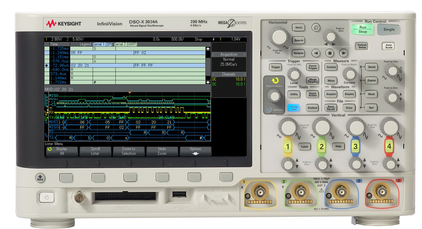 Keysight DSOX3024A ʾ����/Keysight�s�ԈD