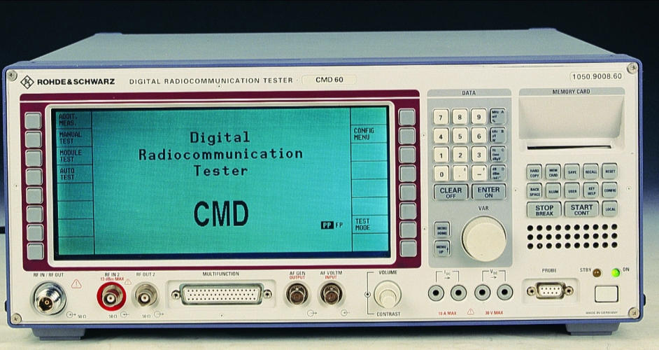 R&S CMD60 ��(sh��)�֟o(w��)���ͨ�Ŝy(c��)ԇ�x/R&S�s�ԈD