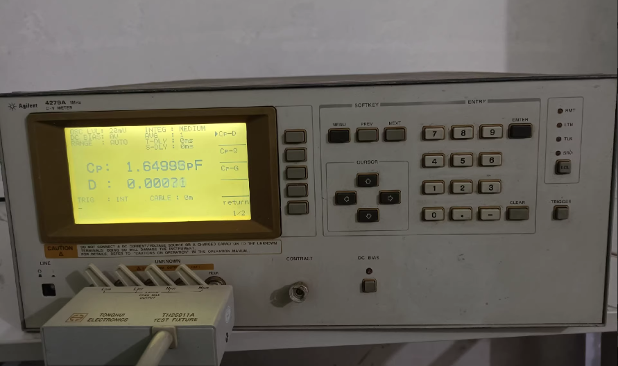 �ǵ¿Ƽ� 4279A 1MHz C-V��/Keysight�s�ԈD