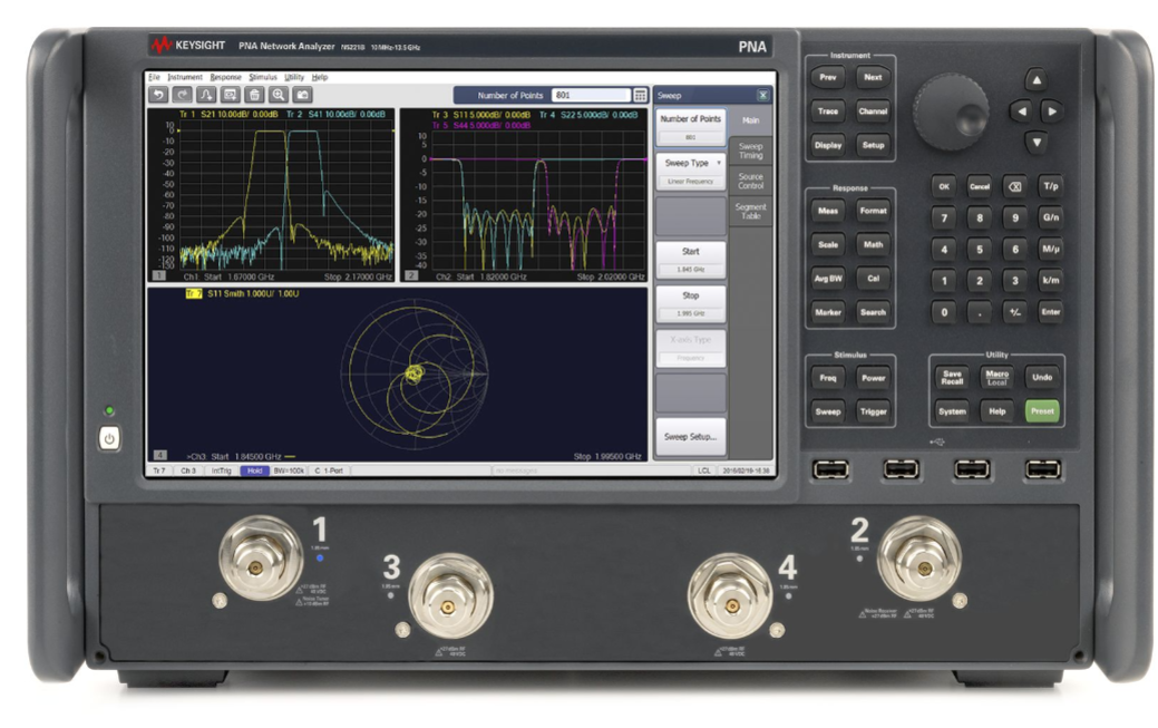 �N�ۡ����U|keysight N5221B PNA ΢���W(w��ng)�j�����x/Keysight�s�ԈD