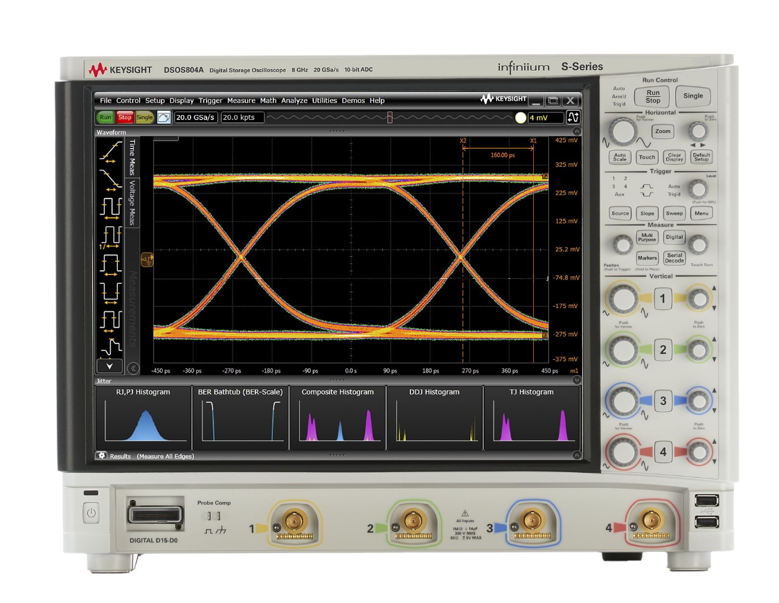 �ǵ¿Ƽ� DSOS804A ʾ����/Keysight�s�ԈD