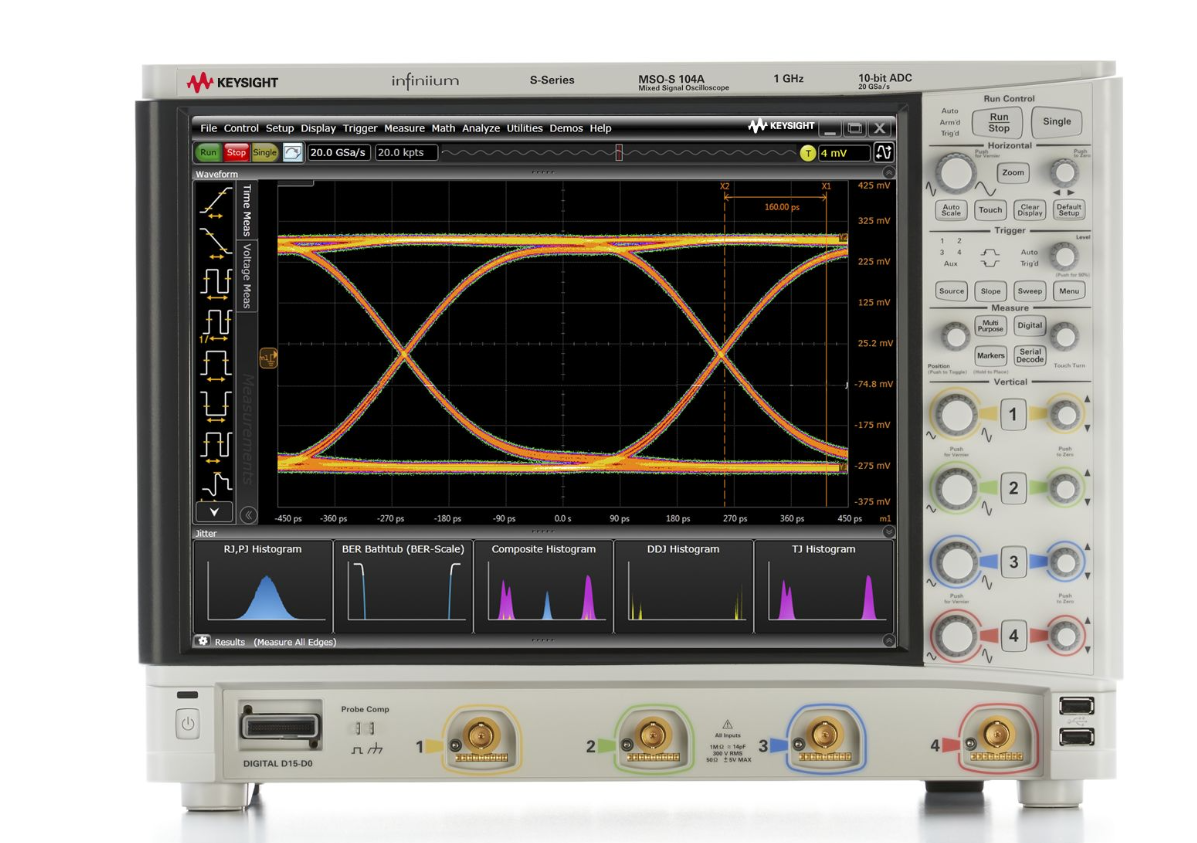 �ǵ¿Ƽ� MSOS104A ʾ����/Keysight�s�ԈD
