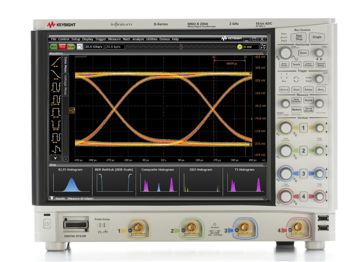�ǵ¿Ƽ� MSOS204A ��������ʾ����/Keysight�s�ԈD
