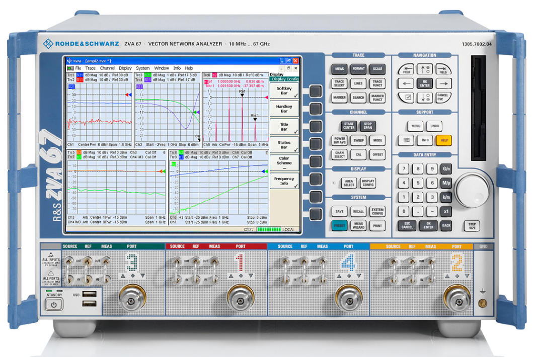 �_���cʩ�ߴ� ZVA67 �W(w��ng)�j(lu��)�����x/R&S�s�ԈD