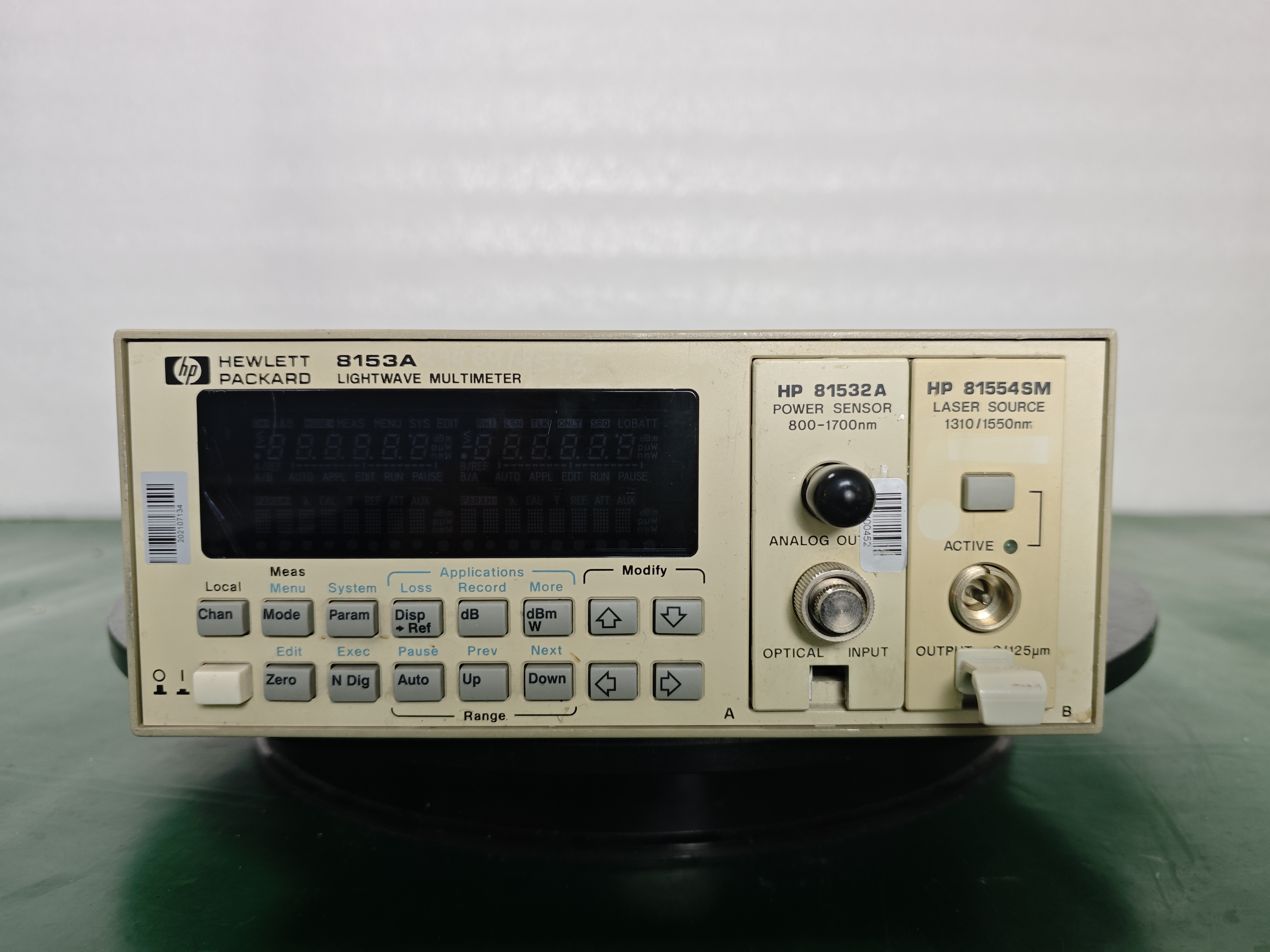 �N(xi��o)�ۡ����U|HP 8153A+81554SM+81532A �Ⲩ�f(w��n)�ñ�+��ģ�K+���ʂ�����ģ�K/HP�s�ԈD